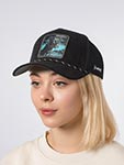 Бейсболка CAPSLAB арт. CL/BEA3/1/PCT/NIGB Premium Nightcall (черный)